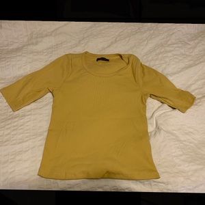 Yellow shirt